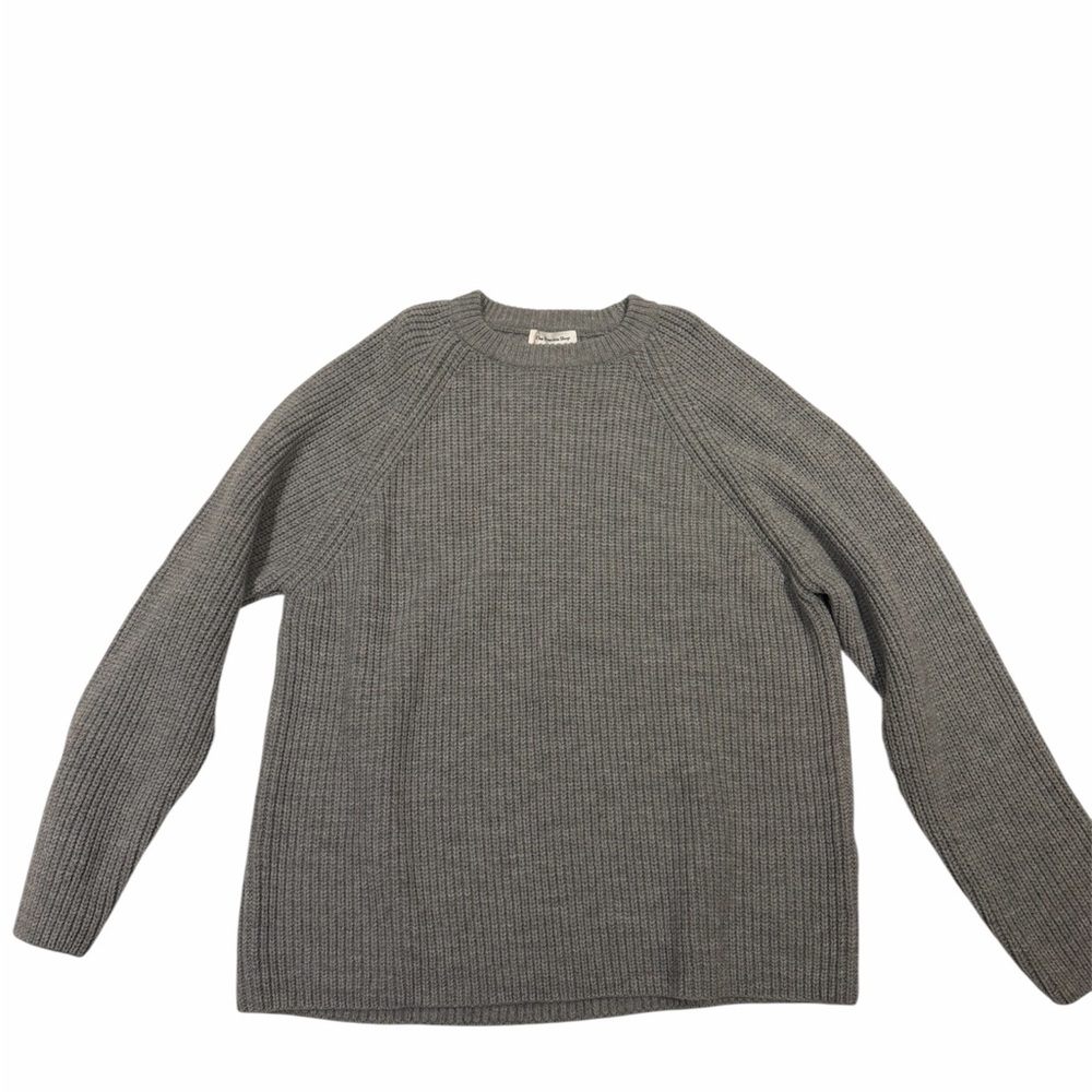 The Frankie Shop Men's Charcoal Crewneck Sweater